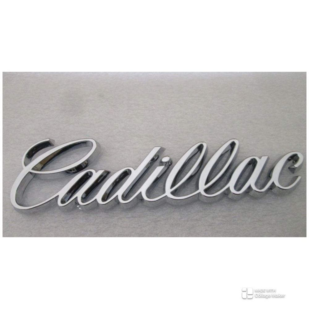 Cadillac Silver Wall Art Decor